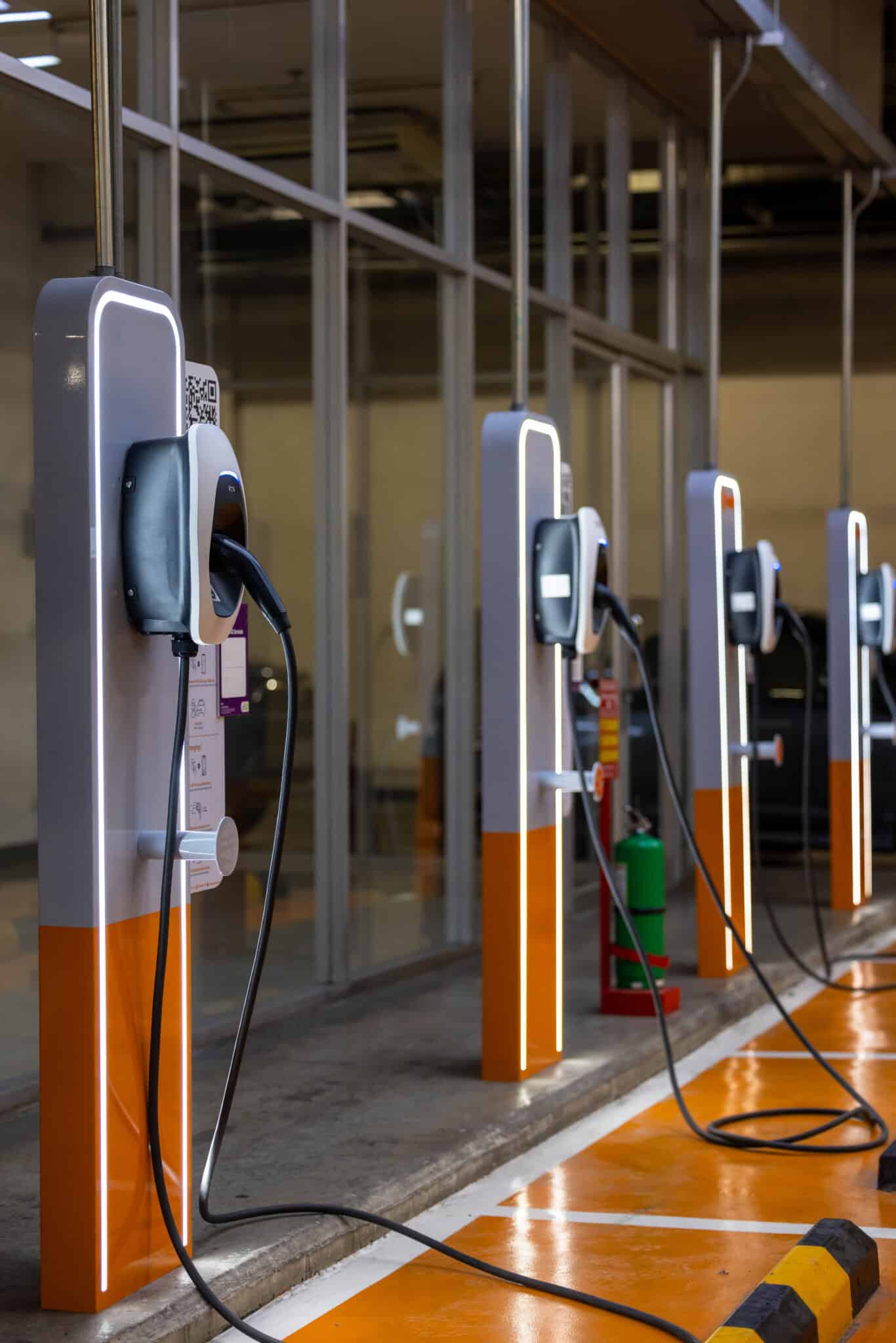 Electric vehicle charging solutions for car dealerships - optimized for convenience